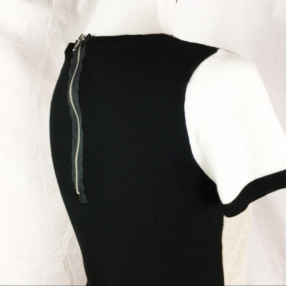 The Limited Color-Blocked Neutral SS Sweater Sz XS - Picture 4 of 7